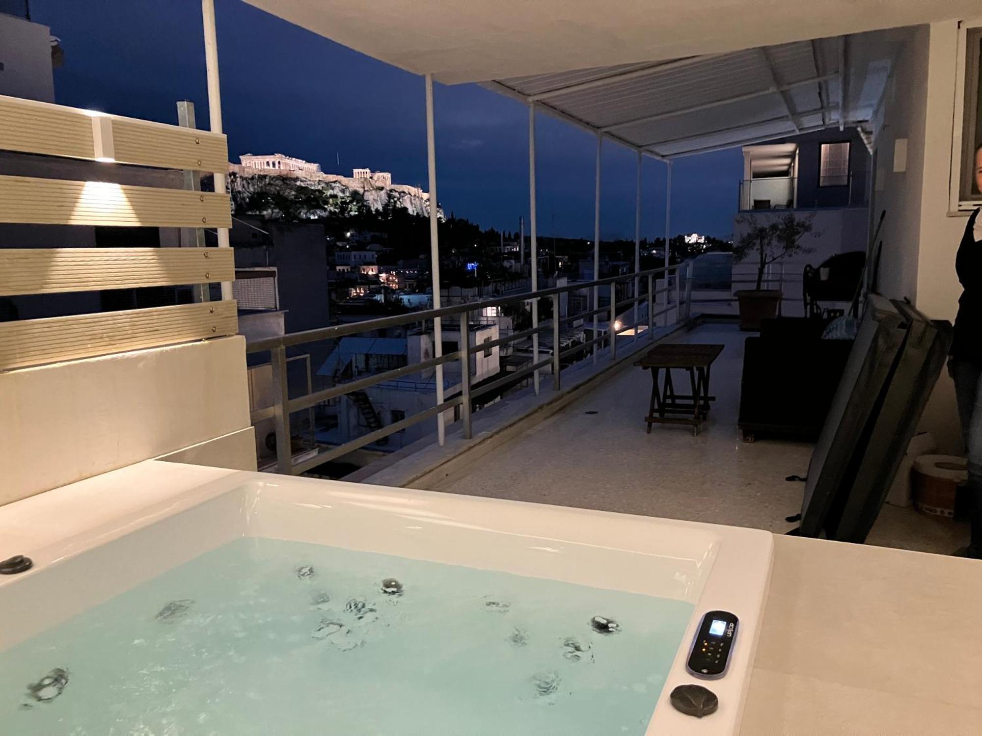 Syntagma Spa With Acropolis View Athens Exterior photo