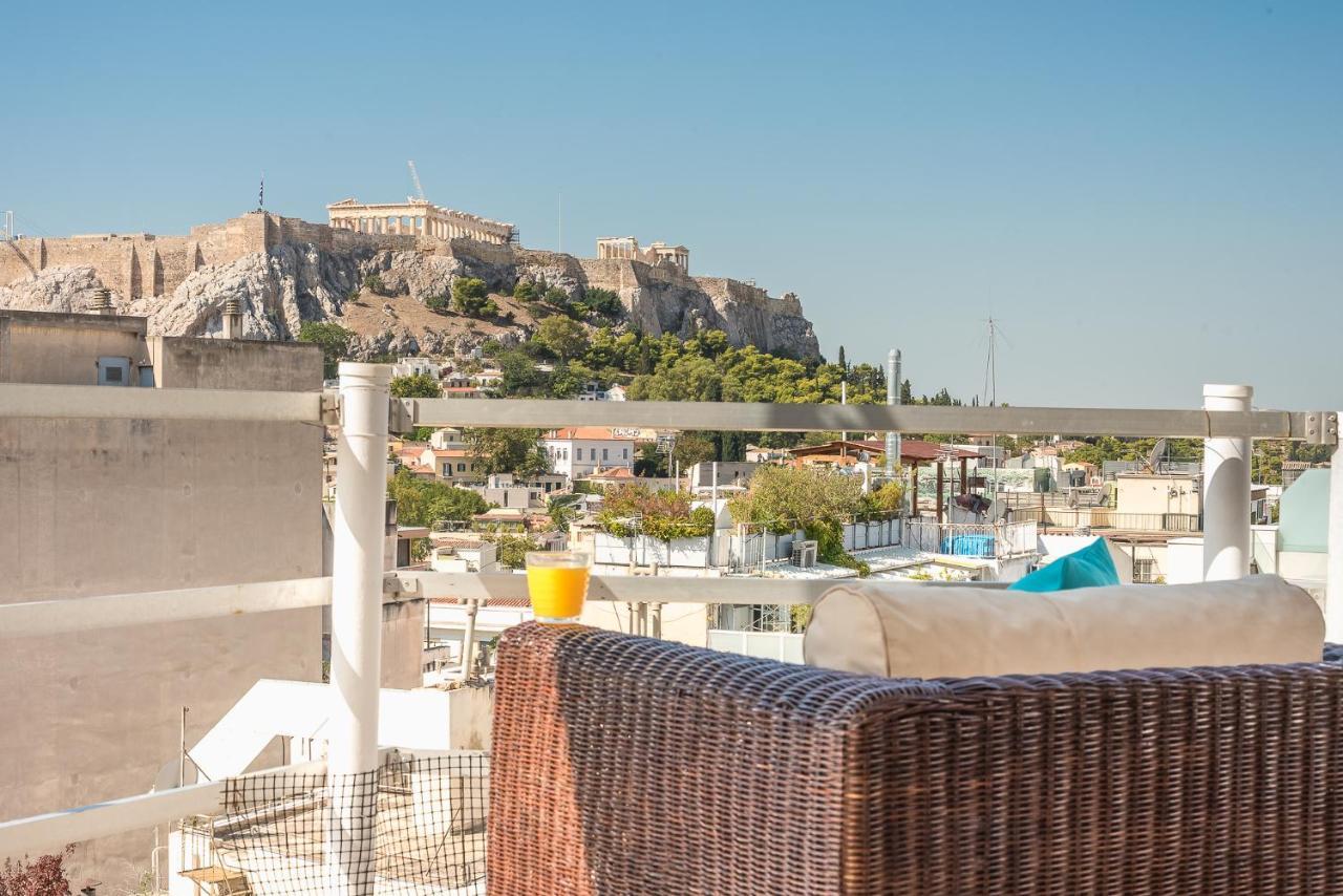 Syntagma Spa With Acropolis View Athens Exterior photo